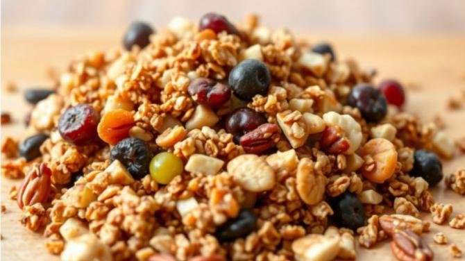 Air fryer granola